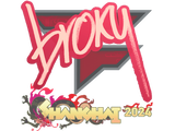 Artwork for Sticker | broky | Shanghai 2024