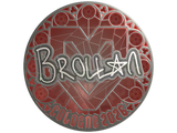 Artwork for Sticker | Brollan (Foil) | Cologne 2026