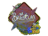 Artwork for Sticker | Brollan (Glitter) | Rio 2022
