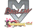 Artwork for Sticker | Brollan (Glitter) | Shanghai 2024
