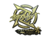 Artwork for Sticker | Brollan (Gold) | Antwerp 2022