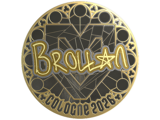 Sticker | Brollan (Gold) | Cologne 2026