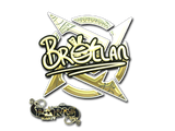 Artwork for Sticker | Brollan (Gold) | Paris 2023