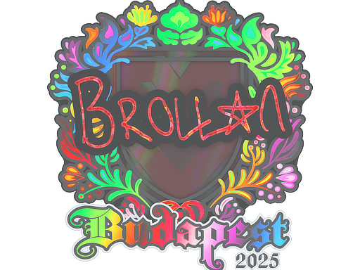 Sticker | Brollan (Holo) | Budapest 2025