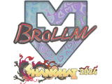 Artwork for Sticker | Brollan (Holo) | Shanghai 2024