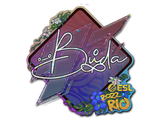 Artwork for Sticker | BUDA (Glitter) | Rio 2022
