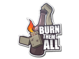 Artwork for Sticker | Burn Them All