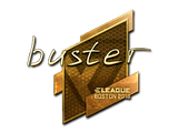 Sticker | buster (Gold) | Boston 2018