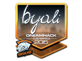 Artwork for Sticker | byali (Foil) | Cluj-Napoca 2015