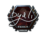 Artwork for Sticker | byali (Foil) | London 2018