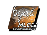 Artwork for Sticker | byali (Foil) | MLG Columbus 2016
