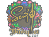 Artwork for Sticker | C4LLM3SU3 (Embroidered) | Budapest 2025