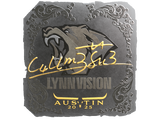 Artwork for Sticker | C4LLM3SU3 (Foil) | Austin 2025