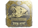 Artwork for Sticker | C4LLM3SU3 (Gold) | Austin 2025