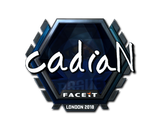 Artwork for Sticker | cadiaN (Foil) | London 2018