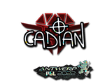 Artwork for Sticker | cadiaN (Glitter) | Antwerp 2022