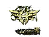 Artwork for Sticker | cadiaN (Gold) | Antwerp 2022