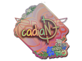 Artwork for Sticker | cadiaN (Holo) | Rio 2022