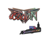 Artwork for Sticker | cadiaN (Holo) | Stockholm 2021
