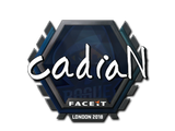 Artwork for Sticker | cadiaN | London 2018