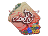 Artwork for Sticker | cadiaN | Rio 2022