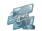 Artwork for Sticker | cajunb | Atlanta 2017