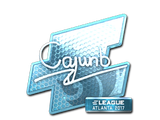 Artwork for Sticker | cajunb (Foil) | Atlanta 2017