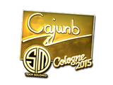 Artwork for Sticker | cajunb (Gold) | Cologne 2015