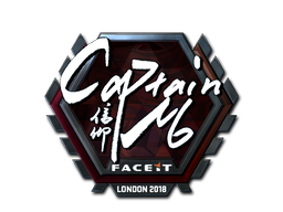 Sticker | captainMo | London 2018