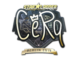 Artwork for Sticker | CeRq (Gold) | Berlin 2019