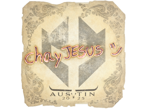 Sticker | chayJESUS | Austin 2025