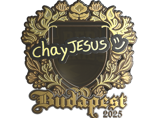 Sticker | chayJESUS (Gold) | Budapest 2025