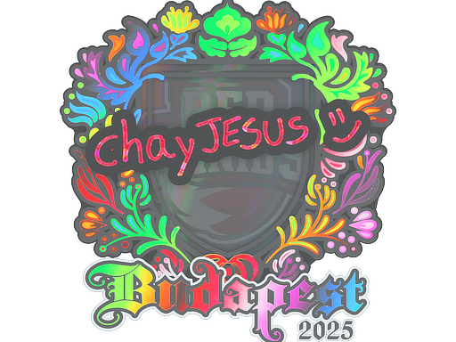 Sticker | chayJESUS | Budapest 2025