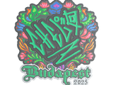 Artwork for Sticker | chelo (Embroidered) | Budapest 2025