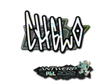 Artwork for Sticker | chelo (Glitter) | Antwerp 2022