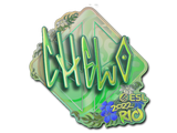 Artwork for Sticker | chelo (Holo) | Rio 2022