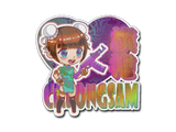 Artwork for Sticker | Cheongsam (Holo)
