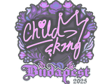 Artwork for Sticker | ChildKing | Budapest 2025