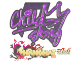 Artwork for Sticker | ChildKing (Glitter) | Shanghai 2024