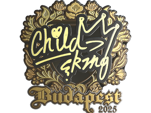 Sticker | ChildKing (Gold) | Budapest 2025