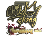 Artwork for Sticker | ChildKing (Gold) | Shanghai 2024