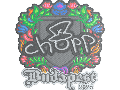 Sticker | chopper | Budapest 2025