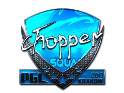 Sticker | chopper | Krakow 2017