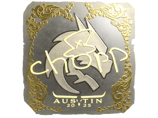 Sticker | chopper | Austin 2025