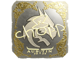 Artwork for Sticker | chopper (Gold) | Austin 2025