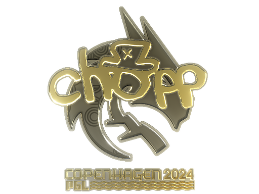 Sticker | chopper | Copenhagen 2024
