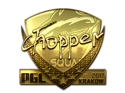 Sticker | chopper | Krakow 2017