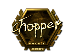Sticker | chopper | London 2018
