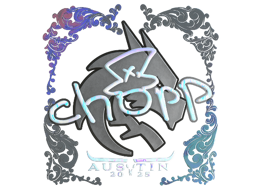 Sticker | chopper | Austin 2025