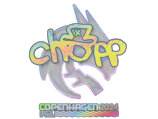 Sticker | chopper | Copenhagen 2024